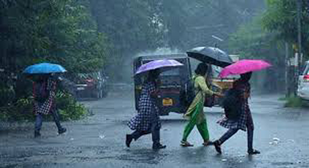 സംസ്ഥാനത്തെ മഴ മുന്നറിയിപ്പിൽ മാറ്റം