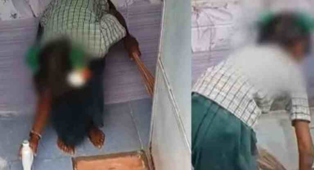തമിഴ്‌നാട്ടിൽ വിദ്യാർത്ഥിനിയെക്കൊണ്ട് സ്‌കൂൾ ടോയ്‌ലറ്റ് വൃത്തിയാക്കിപ്പിച്ച് പ്രിൻസിപ്പാൾ ; പ്രിൻസിപ്പളിന് സസ്‌പെൻഷൻ