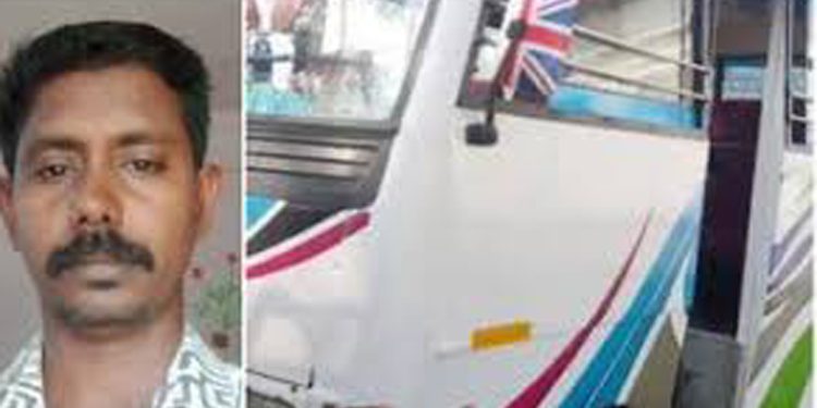 വൈപ്പിനില്‍ സ്‌കൂള്‍ ബസിനുള്ളില്‍ ഡ്രൈവര്‍ മരിച്ച നിലയില്‍