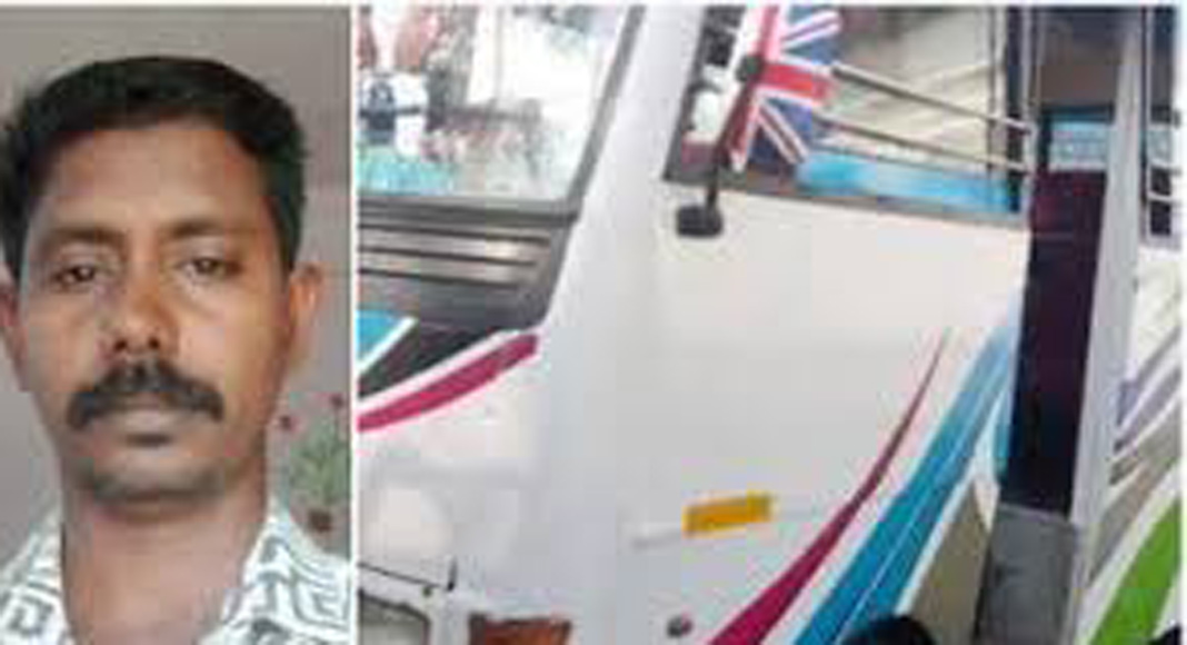 വൈപ്പിനില്‍ സ്‌കൂള്‍ ബസിനുള്ളില്‍ ഡ്രൈവര്‍ മരിച്ച നിലയില്‍