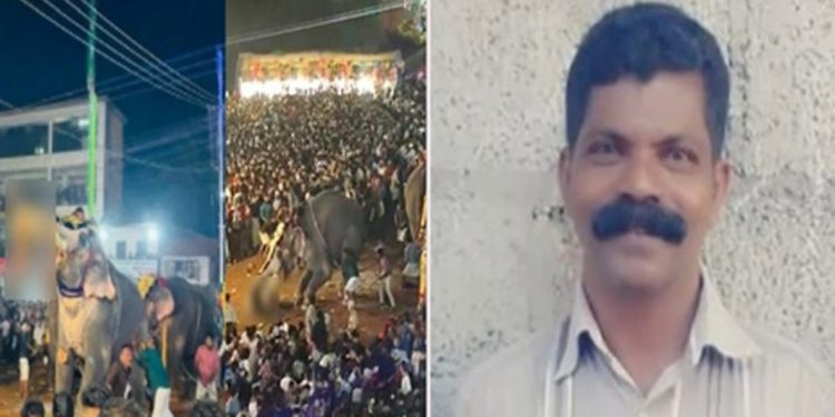 തിരൂര് പുതിയങ്ങാടി നേര്ച്ചക്കിടെ ആനയുടെ ആക്രമണത്തില് പരിക്കേറ്റയാള് മരിച്ചു