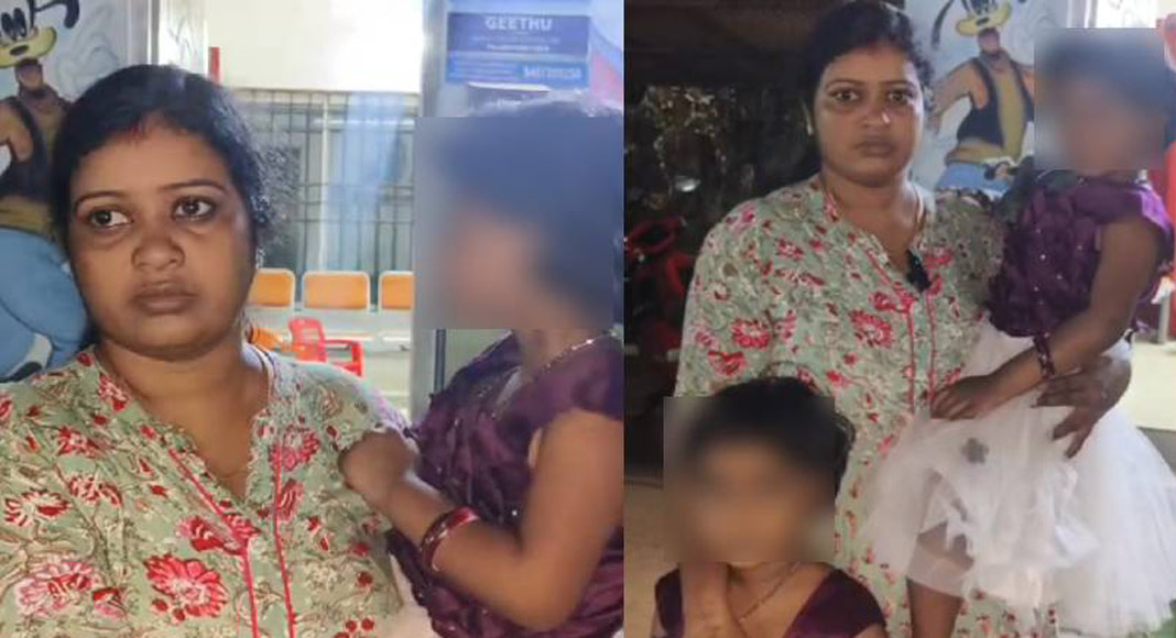 തിരുവനന്തപുരത്ത് ഇരട്ടക്കുട്ടികളെയും അമ്മയേയും പുറത്താക്കി വീട് പൂട്ടി അച്ഛൻ
