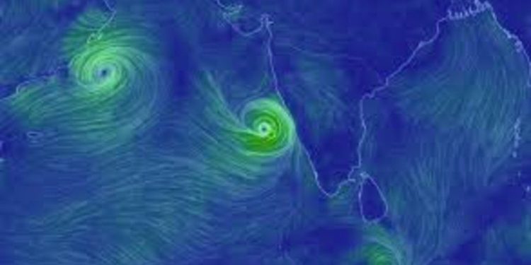 കാലാവസ്ഥാ കേന്ദ്രത്തിന്റെ മുന്നറിയിപ്പ് ; മധ്യ കിഴക്കൻ അറബിക്കടലിൽ വീണ്ടും ചക്രവാതചുഴി