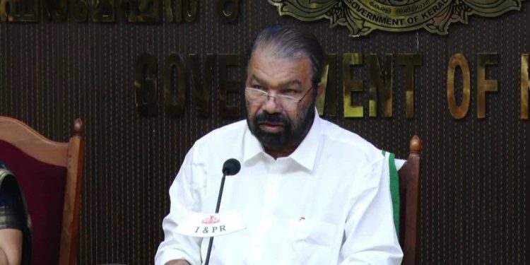 ഭാരതാംബ വിവാദത്തിൽ മന്ത്രി വി ശിവൻകുട്ടിക്കെതിരായ പ്രതിഷേധം തുടരുമെന്ന് ബിജെപി