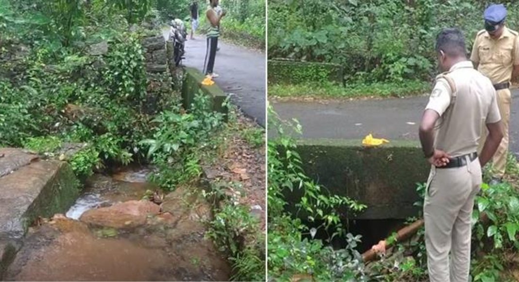 ഈ​രാ​റ്റു​പേ​ട്ട​യ്ക്ക് സ​മീ​പം ക​ലു​ങ്കി​ന​ടി​യി​ൽ കു​രു​ങ്ങി​യ നി​ല​യി​ൽ മൃ​ത​ദേ​ഹം ക​ണ്ടെ​ത്തി